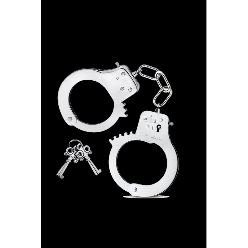 MAI No.38 METAL HANDCUFFS SILVER